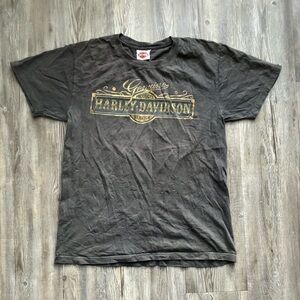 Vintage Battle Of Gettysburg Harley Davidson T Shirt Size L Men’s